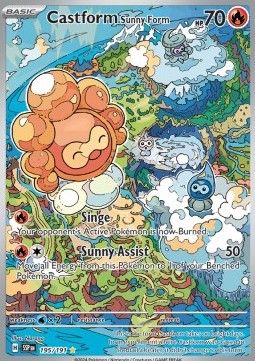 Castform Sunny Form (SSP 195) - Near Mint - EN