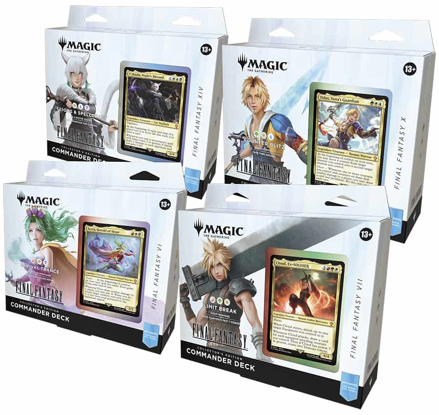 Magic - Final Fantasy - Commander Deck Set Collector&#39;s Edition - EN