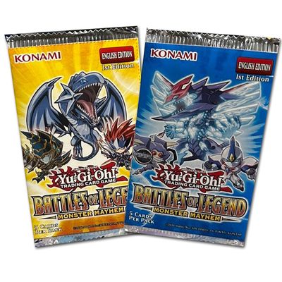 Yu-Gi-Oh! - Battle of Legends: Monster Mayhem - Booster Pack - DE