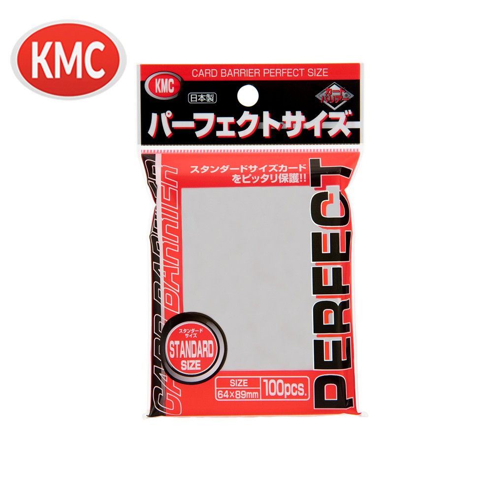 KMC - Standard Size - TOPLOADING Perfect Fit Sleeves (100)