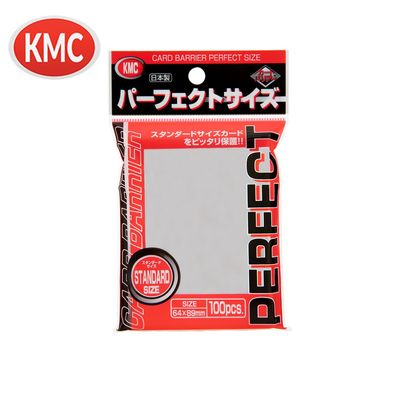 KMC - Standard Size - TOPLOADING Perfect Fit Sleeves (100)