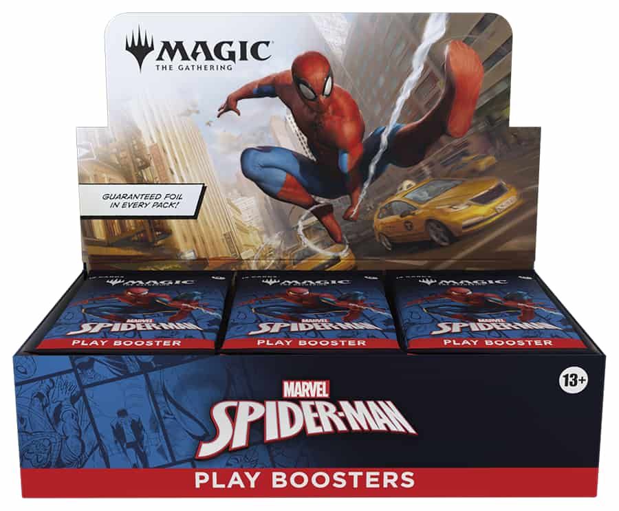 Magic the Gathering - Marvel&#39;s Spiderman - Play Booster Display - DE