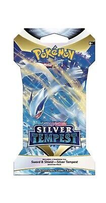 Pokémon - Sword and Shield - Silver Tempest - Sleeved Booster Pack - EN