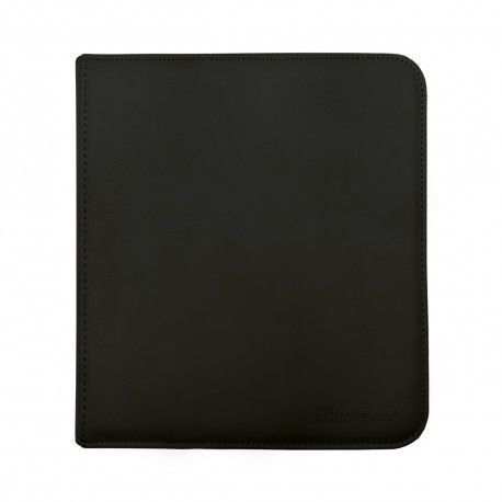 Ultra Pro - 12-Pocket Zippered PRO-Binder - Black