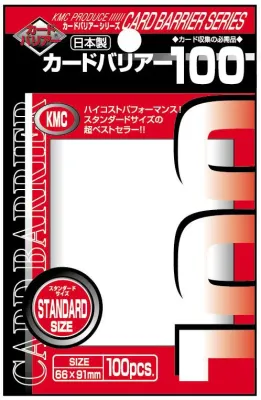 KMC - Standard Size - Card Barrier Sleeves (100)