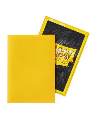 Dragon Shield - Japanese Sleeves - Yellow - Matte