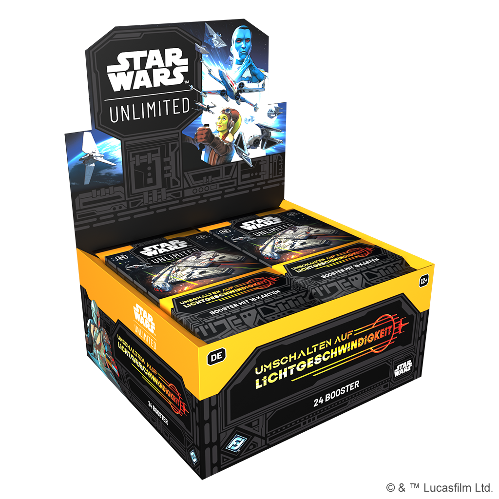 FFG - Star Wars: Unlimited - Jump to Lightspeed - Booster Display - EN