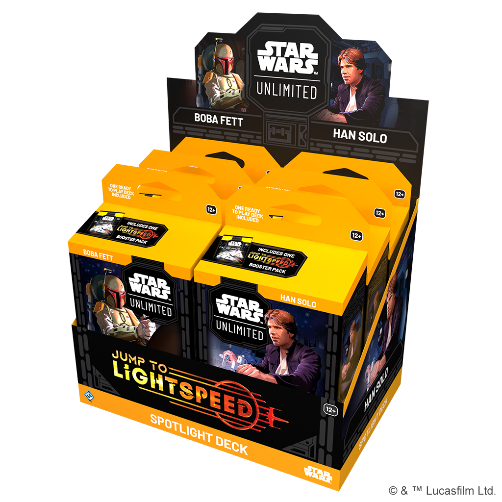 FFG - Star Wars: Unlimited - Jump to Lightspeed - Spotlight Deck - DE