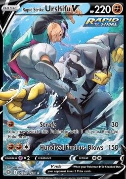 Rapid Strike Urshifu V (BRS TG20) - Near Mint - EN