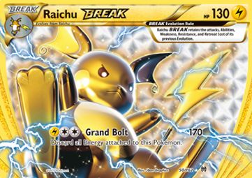 Raichu BREAK (BKT 50) - Near Mint - EN