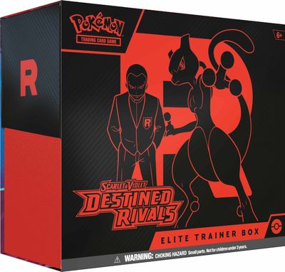 Pokémon - Scarlet and Violet - SV10 Destined Rivals - Elite Trainer Box - EN