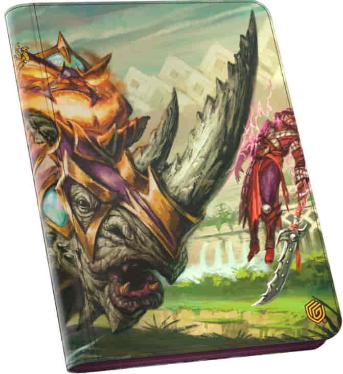Ultimate Guard - Zipfolio 360 - 18-Pocket Xenoskin - Tarkir - Skirmish Rhino