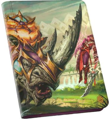 Ultimate Guard - Zipfolio 360 - 18-Pocket Xenoskin - Tarkir - Skirmish Rhino