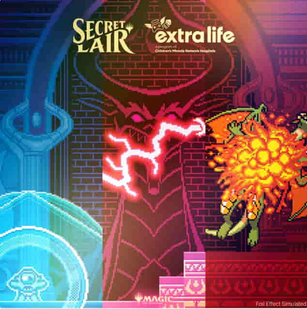 Magic: Secret Lair - Pixel Perfect | Extra Life 2024 | Rainbow Foil Edition - EN