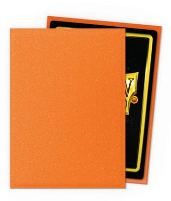 Dragon Shield - Standard Sleeves - Amber MATTE (100)