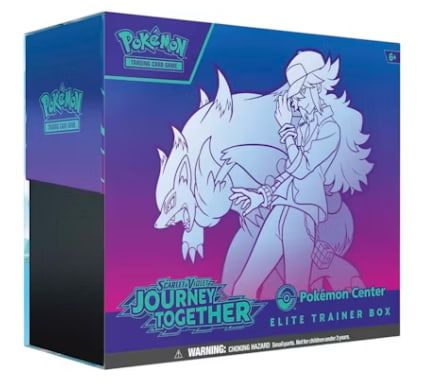 Pokémon - Scarlet and Violet - SV09 Journey Together - Elite Trainer Box (Pokémon Center Edition) - EN