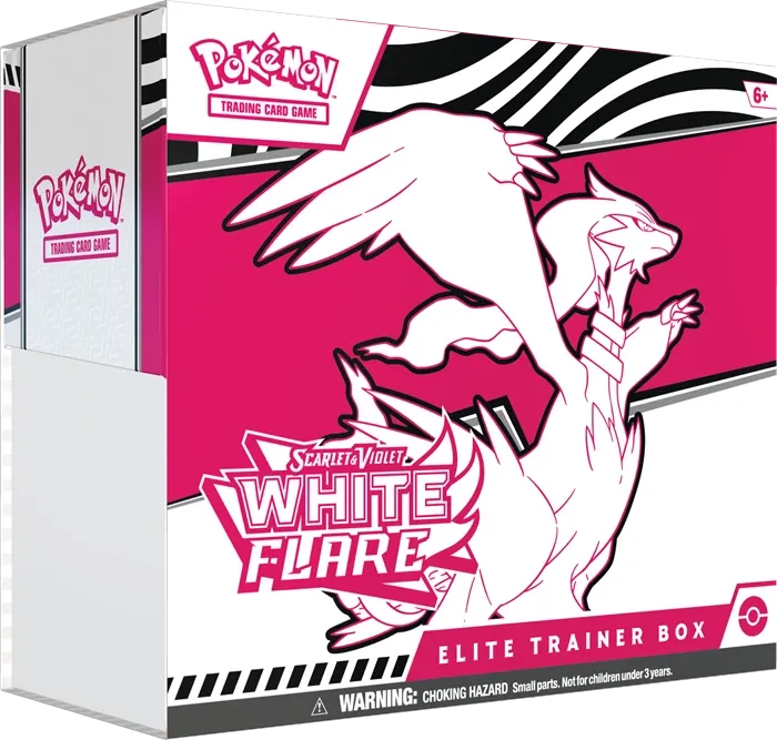 Scarlet and Violet - 10.5 White Flare - Elite Trainer Box - DE