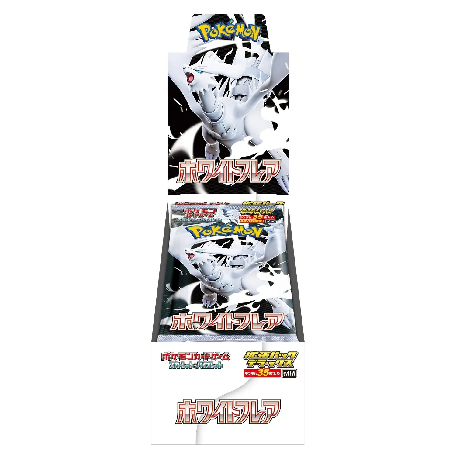 Pokémon - Scarlet and Violet - White Flare - Deluxe Booster Display - JPN