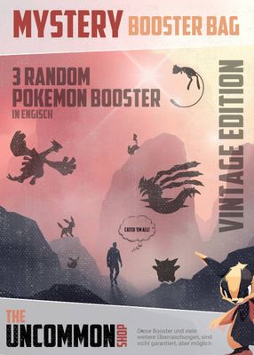 LIVESTREAM - Pokémon - Mystery - Booster Bag Vintage Edition - EN