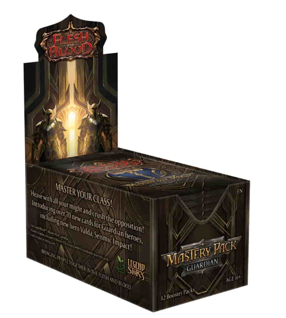 Flesh &amp; Blood TCG - Mastery Pack Guardian Booster Display - EN