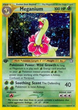 Meganium (NG 11) - Excellent - EN (1.Ed)