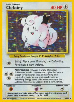 Clefairy (BS 5) - Near Mint - EN