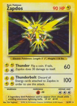 Zapdos (BS 16) - Excellent - DE