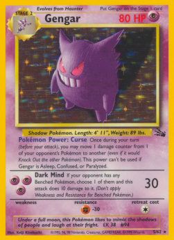 Gengar (FO 5) - Excellent - FR (1.Ed)