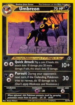 Umbreon (NDI 32) - Near Mint - EN (1.Ed)