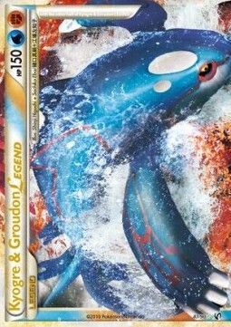 Kyogre &amp; Groudon LEGENDE (UD 87) - Excellent - DE