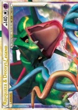 Rayquaza &amp; Deoxys LEGENDE (UD 89)  + Rayquaza &amp; Deoxys LEGENDE (UD 90) - Good - DE (Set)