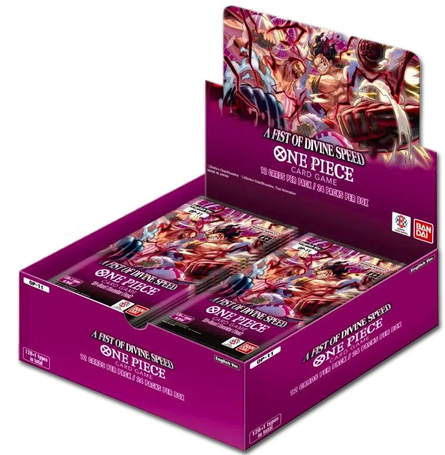 One Piece TCG - A Fist of divine Speed Display (OP11) - EN