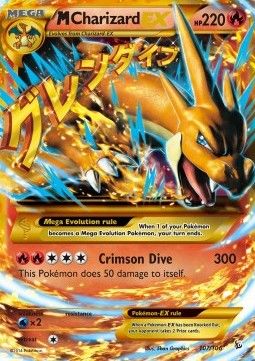 MCharizard EX (FLF 107) - Excellent - EN
