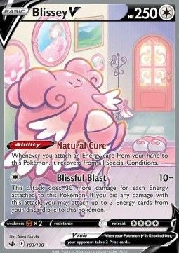 Blissey V (CRE 183) - Near Mint - EN