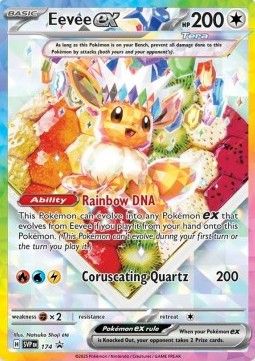 Eevee ex (SVP 174) - Near Mint - EN