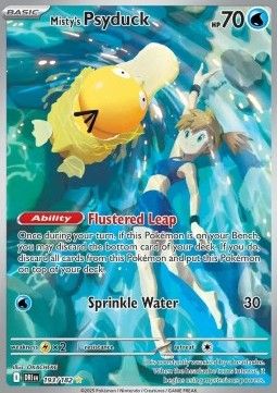 Misty&#39;s Psyduck (DRI 193) - Near Mint - EN