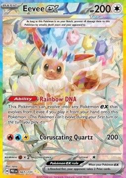 Eevee ex (PRE 167) - Near Mint - DE
