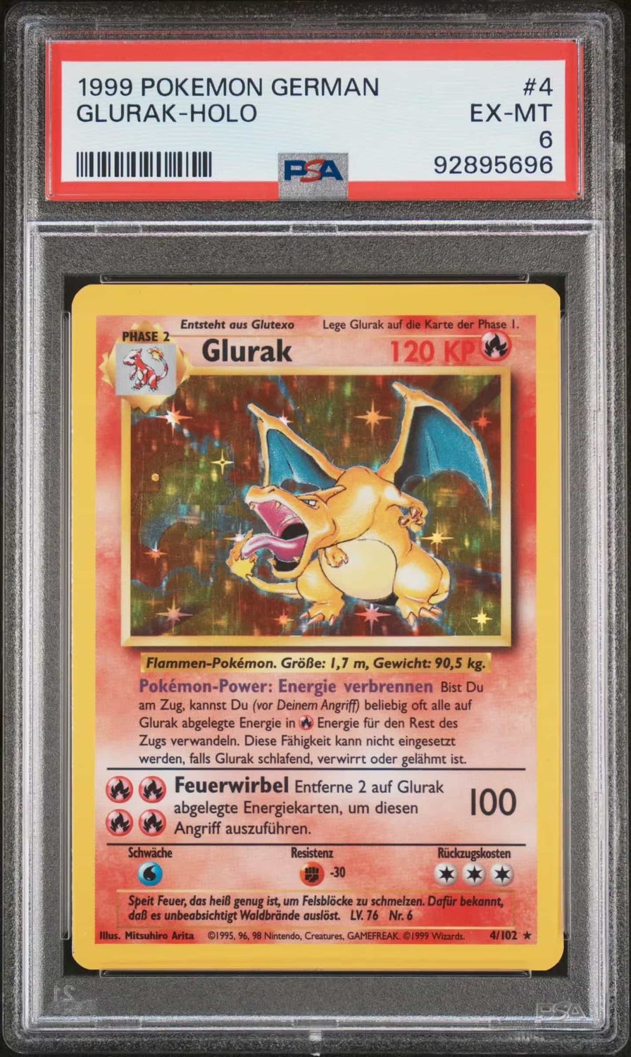 Glurak (4/102) - PSA 6 - DE Unlimited