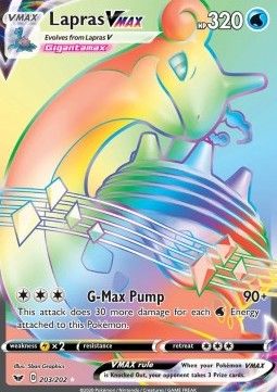 Lapras VMAX (SSH 203) - Near Mint - EN
