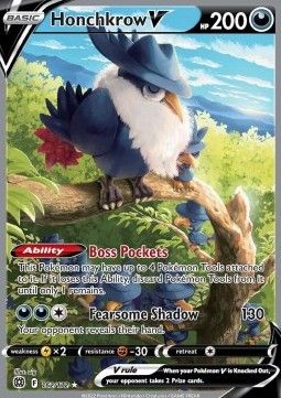 Honchkrow V (BRS 162) - Near Mint - EN