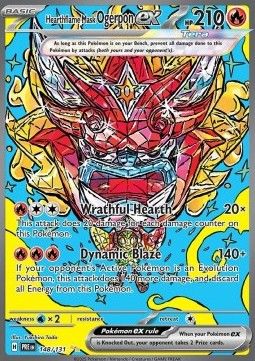Hearthflame Mask Ogerpon ex (PRE 148) - Near Mint - EN