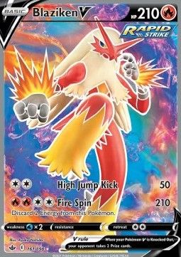 Blaziken V (CRE 161) - Near Mint - EN