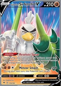 Galarian Sirfetch&#39;d V (VIV 174) - Near Mint - EN