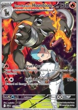 Team Rocket&#39;s Houndoom (DRI 191) - Near Mint - EN