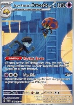 Team Rocket&#39;s Orbeetle (DRI 198) - Near Mint - EN