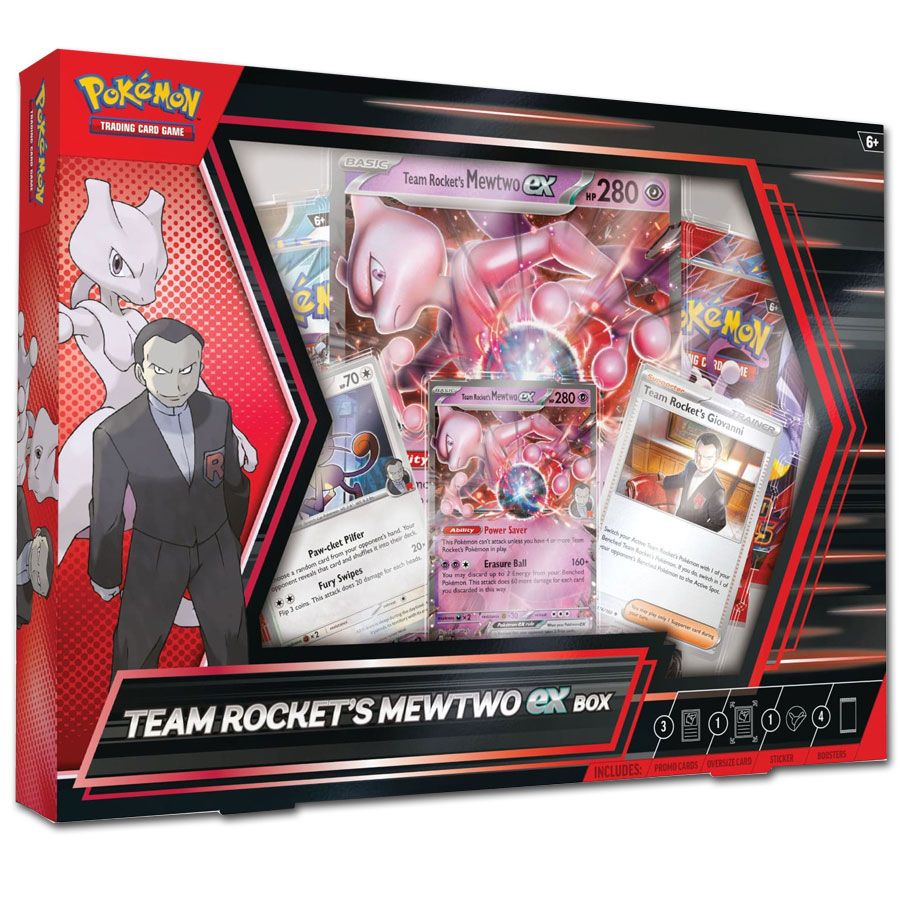 Pokémon - Team Rocket&#39;s Mewtwo EX Box - DE