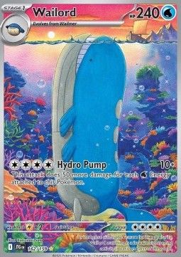 Wailord (JTG 162) - Near Mint - EN