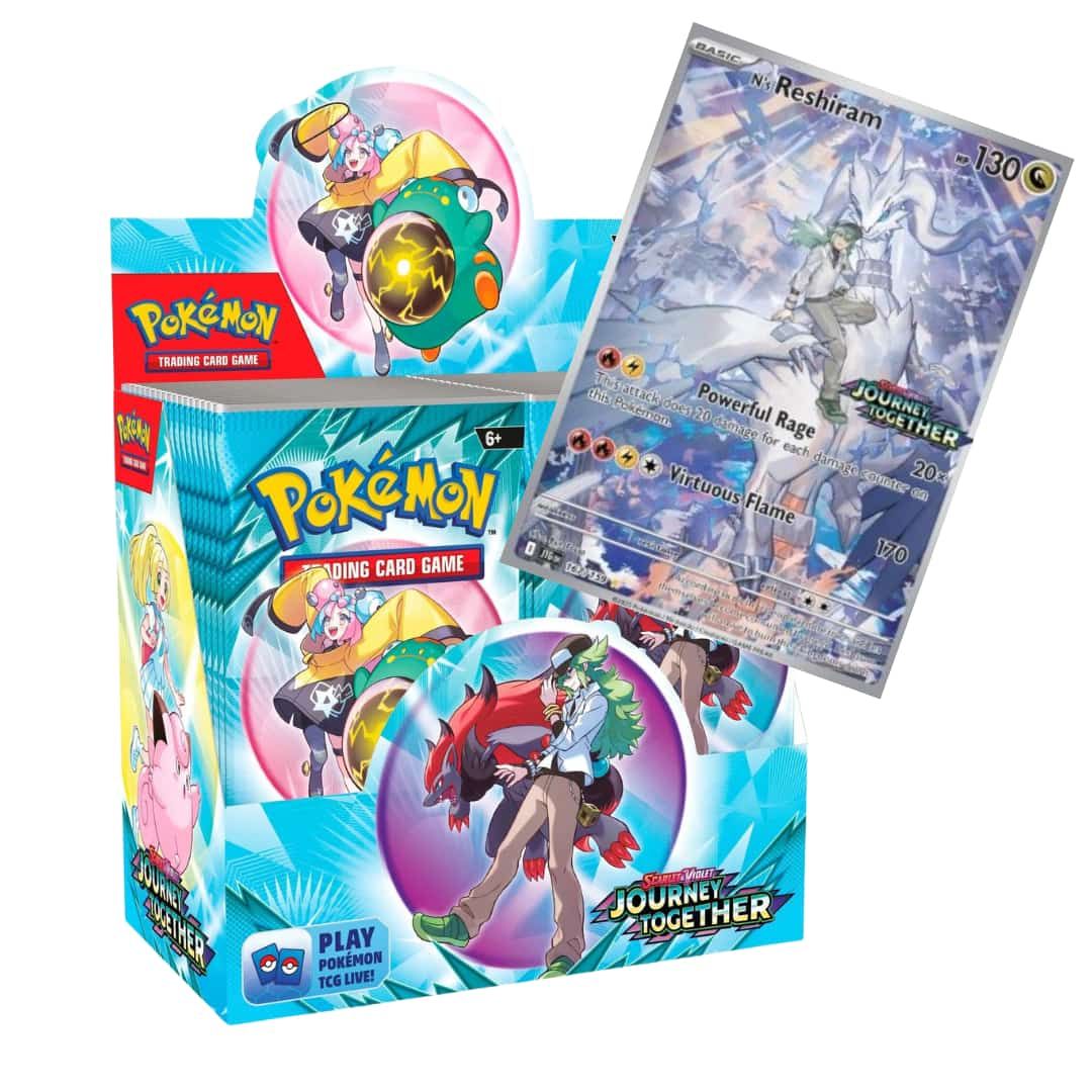 Pokémon - Scarlet and Violet - SV09 Journey Together - Enhanced Booster Display - DE (with Promo)