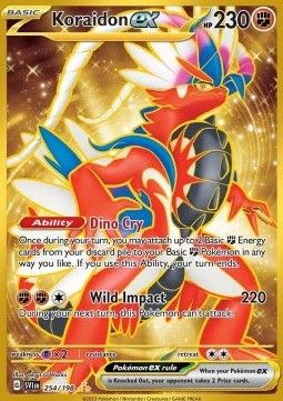 Koraidon ex (SVI 254) - Near Mint - DE