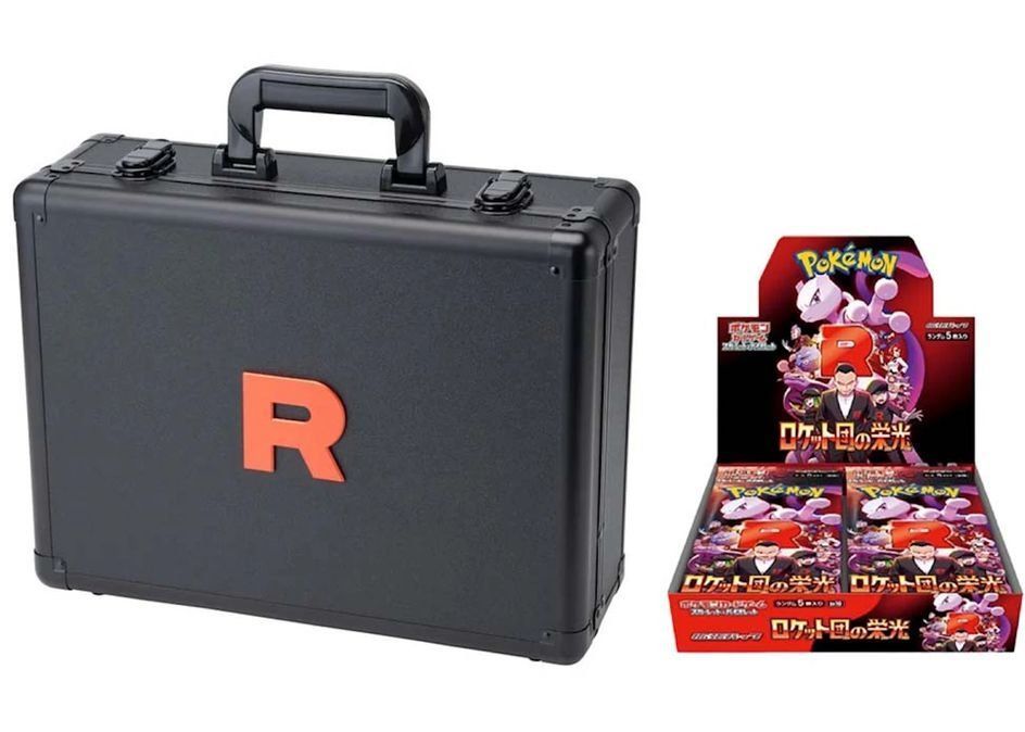 Pokémon - Scarlet and Violet - SV10 Glory of Team Rocket - Attache Case Set - JPN